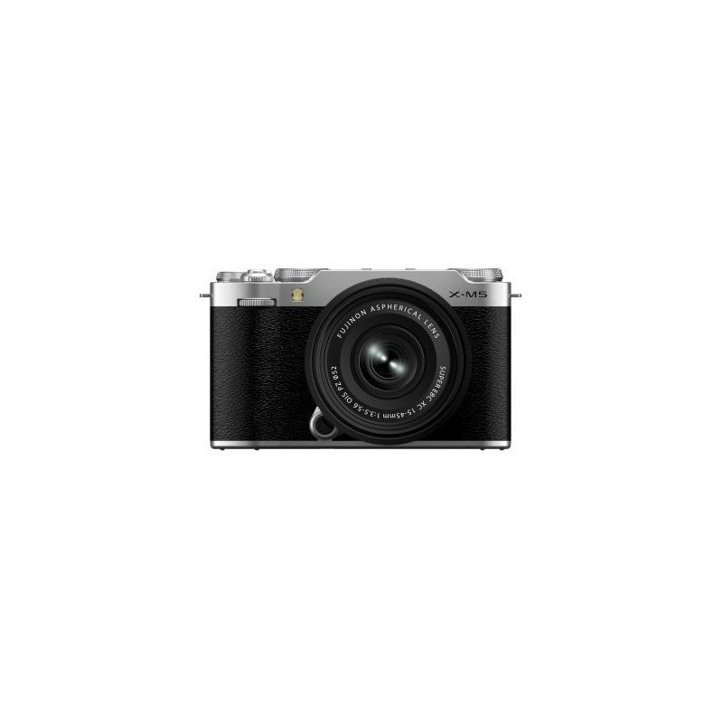 Fuji X-M5 silber inkl. XC 15-45mm - Hauptbild
